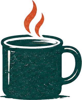 Cup of coffee drawing